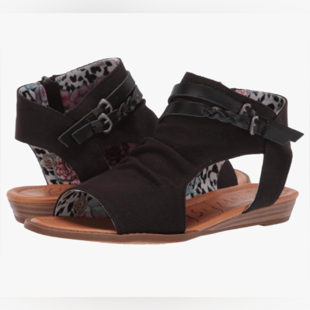 Size 7.5 Blowfish Sandals - Like New Condition